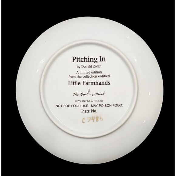 Lot Set Of Three Collection Farming Plates John Deere - Picture 3 of 7